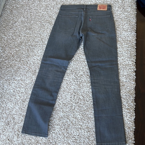 Levi’s Men’s Grey Jeans with Zipper Fly. Size 34x34 - Picture 3 of 10